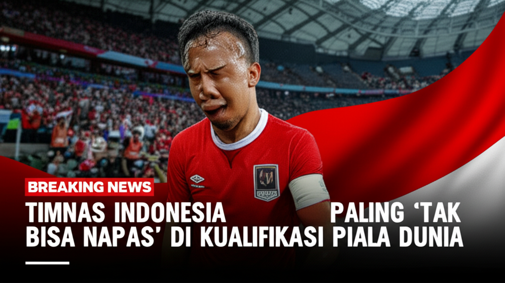 Timnas Indonesia Paling ‘Tak Bisa Napas’ di Kualifikasi Piala Dunia