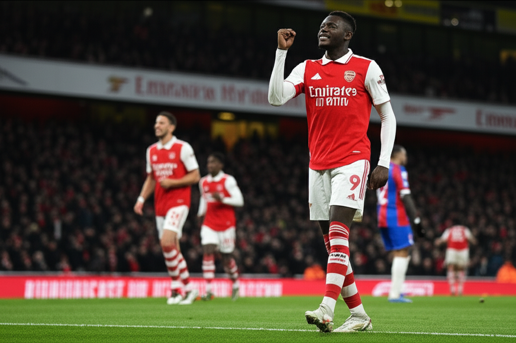Arsenal Vs Crystal Palace: Eze Menangkan Meriam London